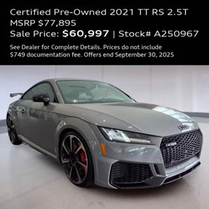 TT RS 2.5T